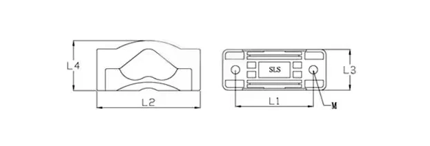 sy38 51 industrial cable support for high tension cables