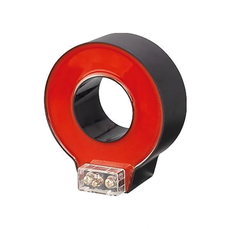 LMZC-10 indoor current transformer on a clean white background