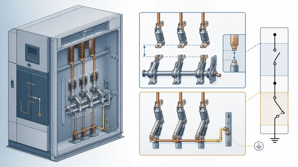 Reeuini Disconnect Switch vs Earthing Switch: Why Their Functions Must Stay Separate - product environment