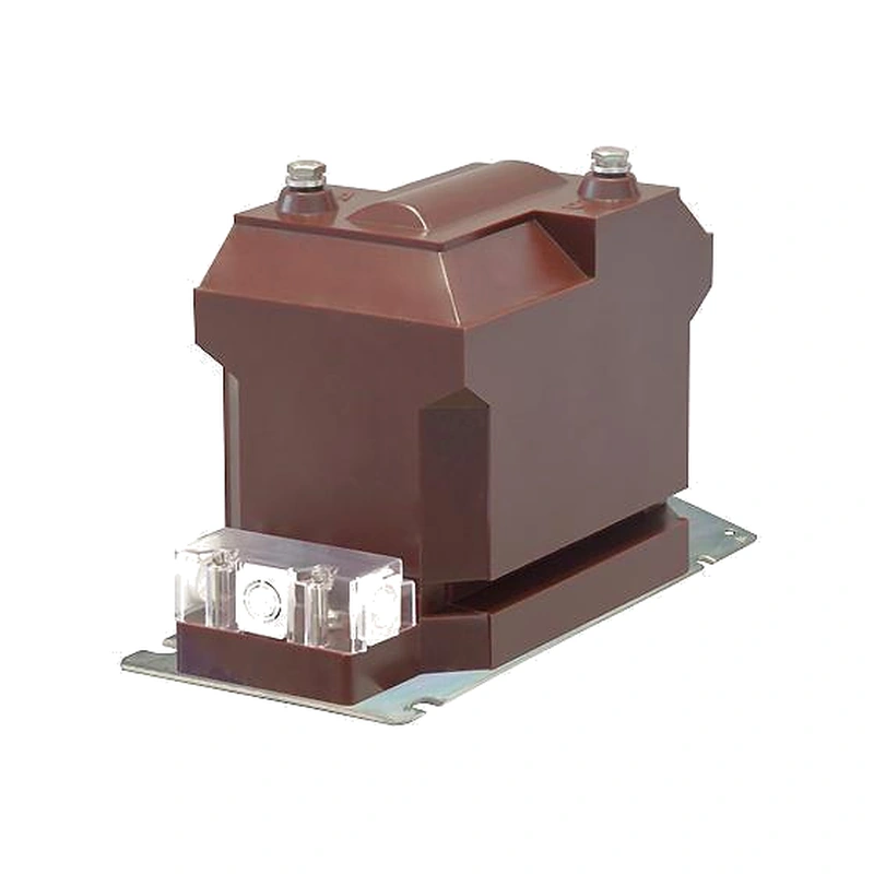 JDZ10-10 indoor voltage transformer on a clean white background