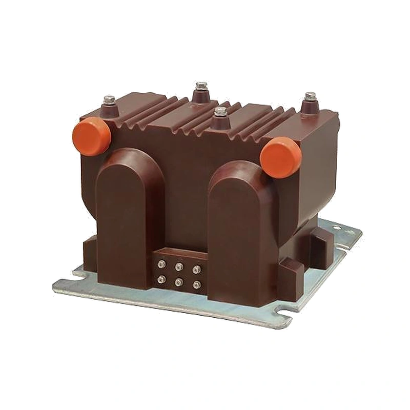 JSZVR-10W indoor voltage transformer on a clean white background